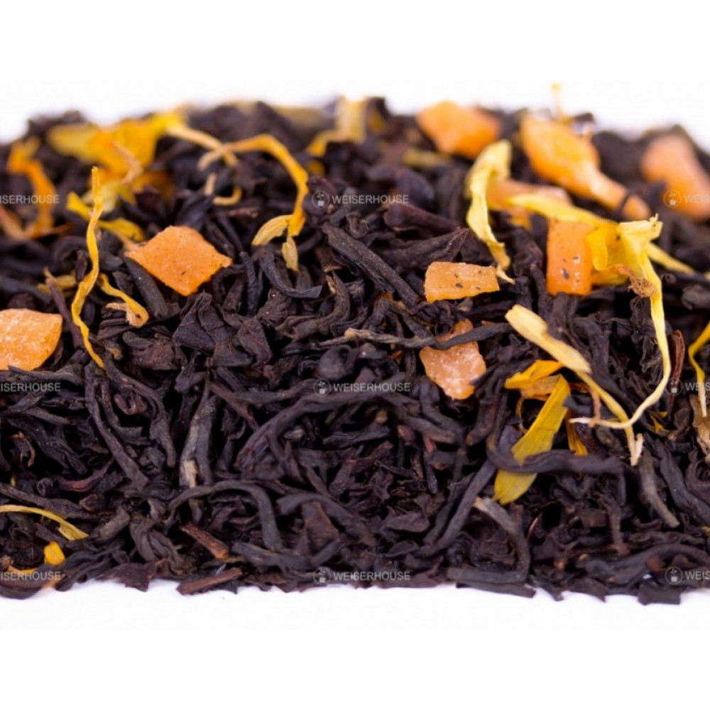 Манговый рассвет (черный чай с манго), 0.5 кг