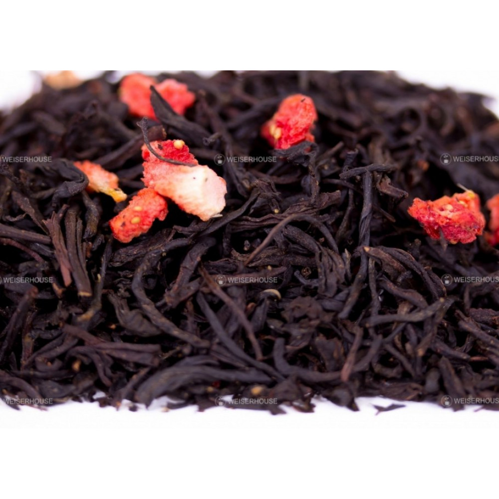 Черный "Земляника со сливками", 0.5 кг