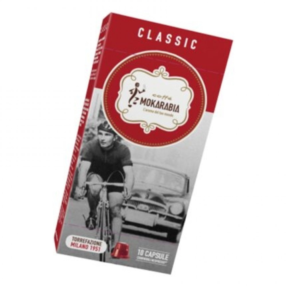 MOKARABIA капсулы для кофемашин в ассортименте Classic 10 капсул/пачка