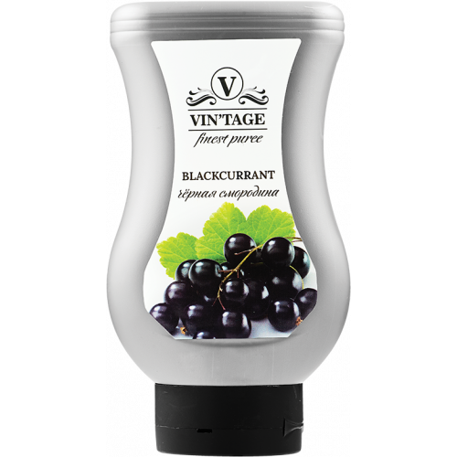 Черная смородина фруктовое пюре VIN’TAGE