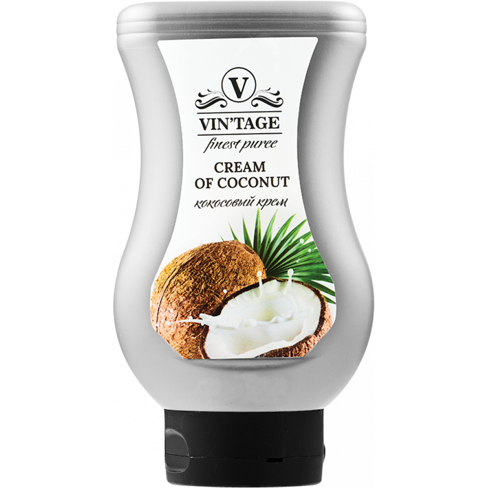 Кокосовый крем фруктовое пюре VIN’TAGE