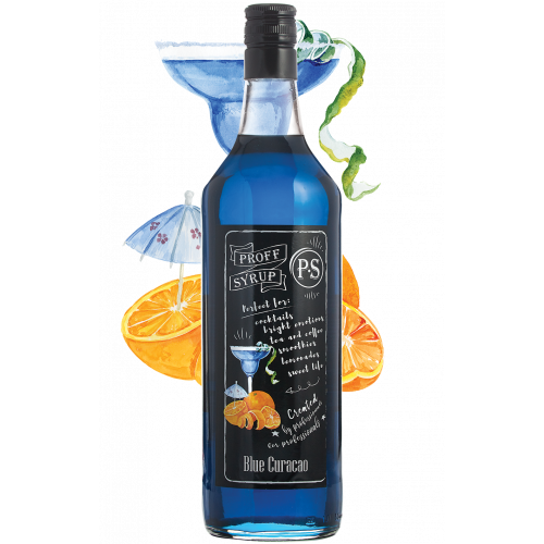 Блю кюрасао сироп Proffsyrup